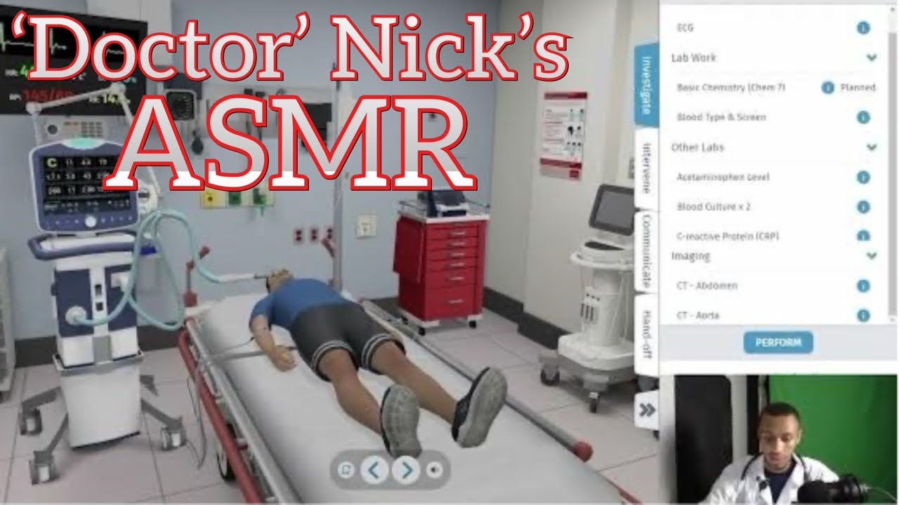 ASMR Medical Diagnosis Roleplay - (Full Code)