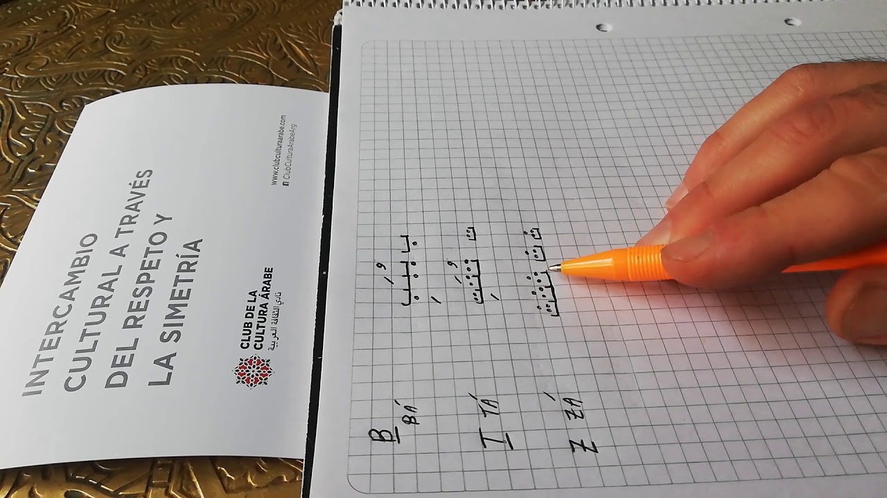 Aprender a escribir árabe 1 (ب ت ث ج ح خ)