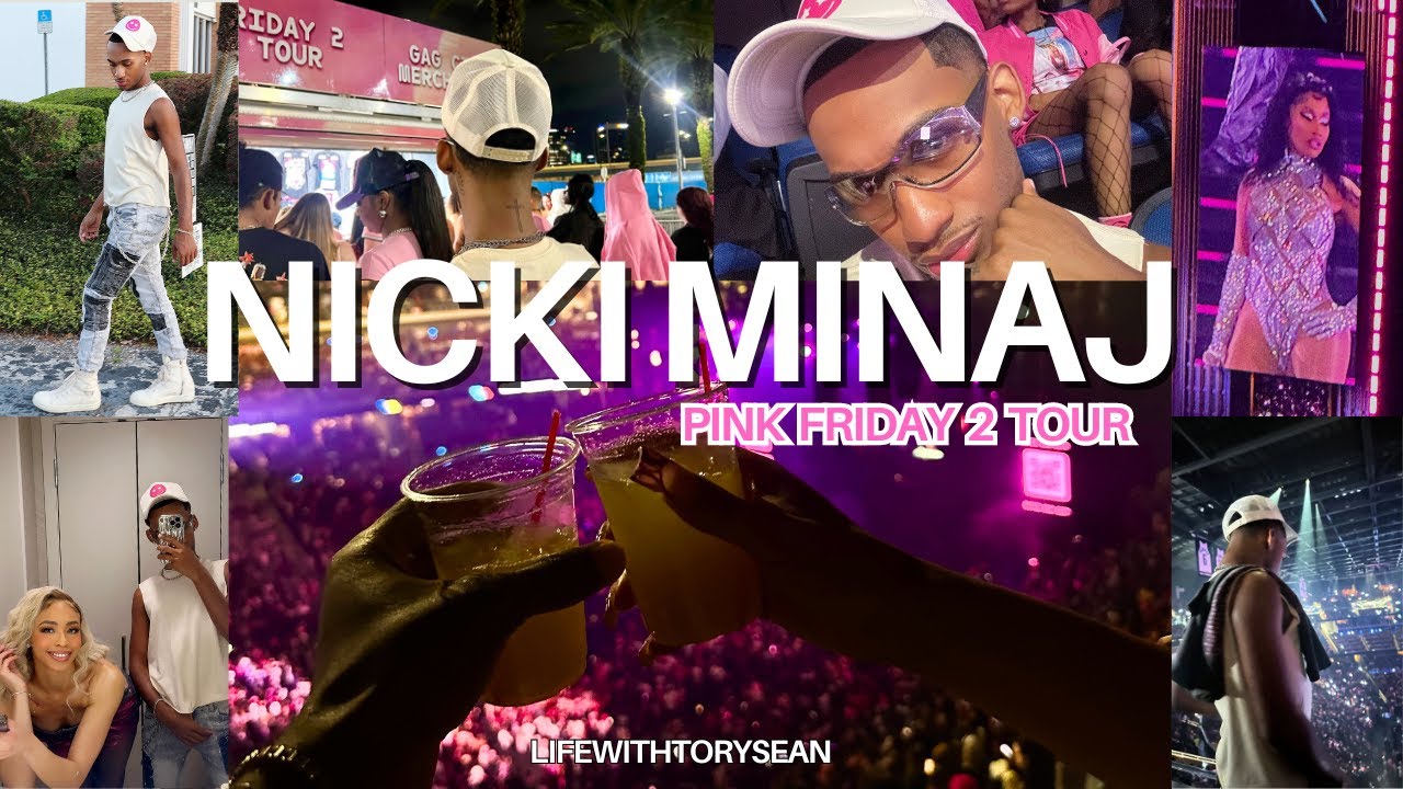 I SAW NICKI MINAJ!! ( PINK FRIDAY 2 TOUR ) GAG CITY ORLANDO VLOG! 10/10 EXPERIENCE!!