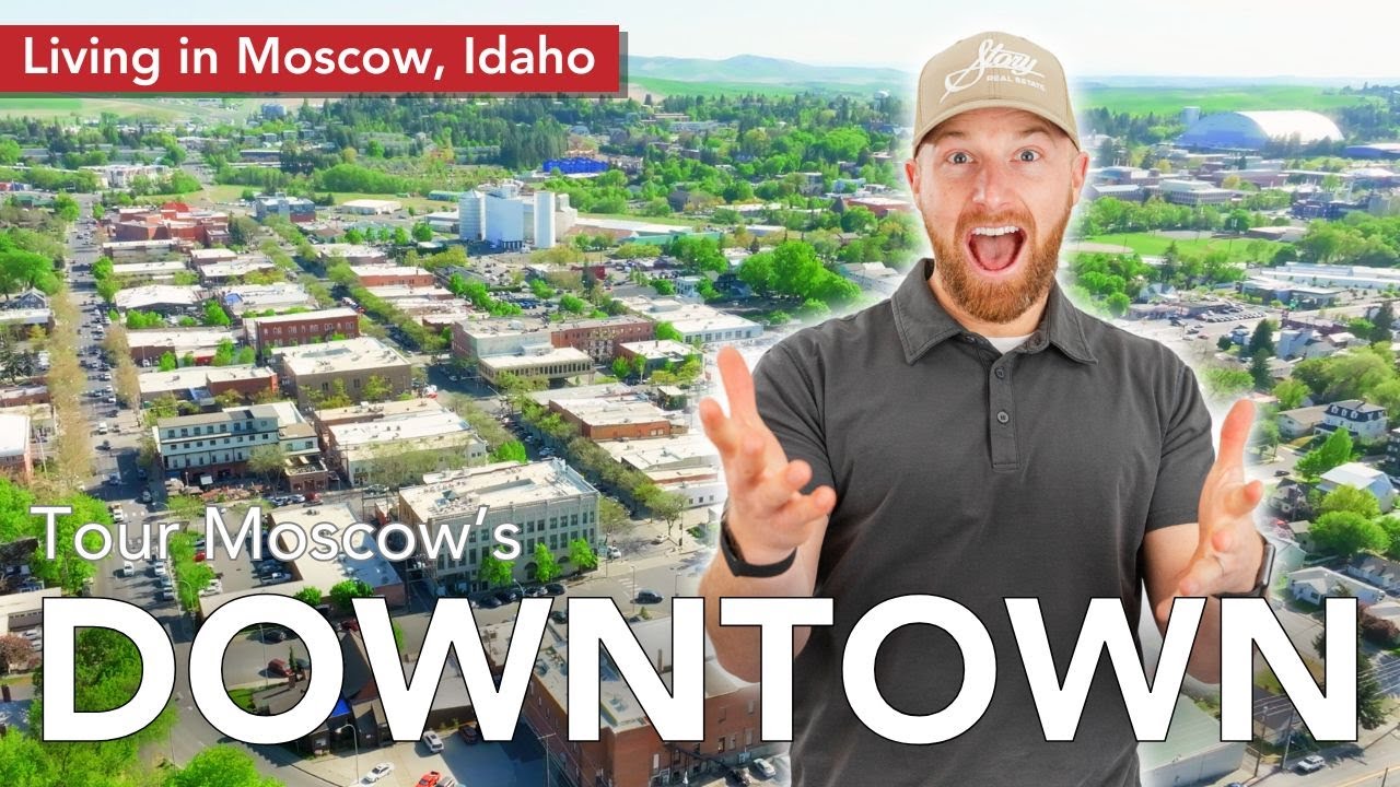 Moscow Idaho Downtown Tour | What makes Moscow's City Center So Special?