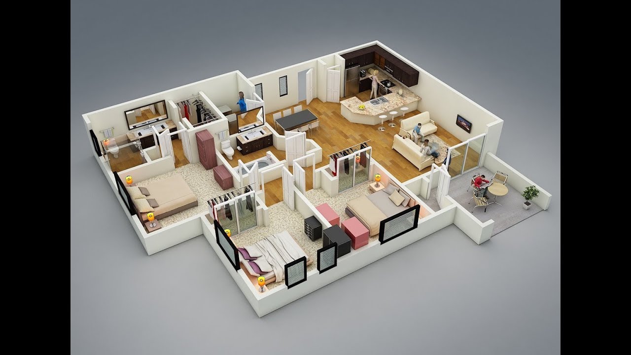 Revit Tutorial: 3D floor plan
