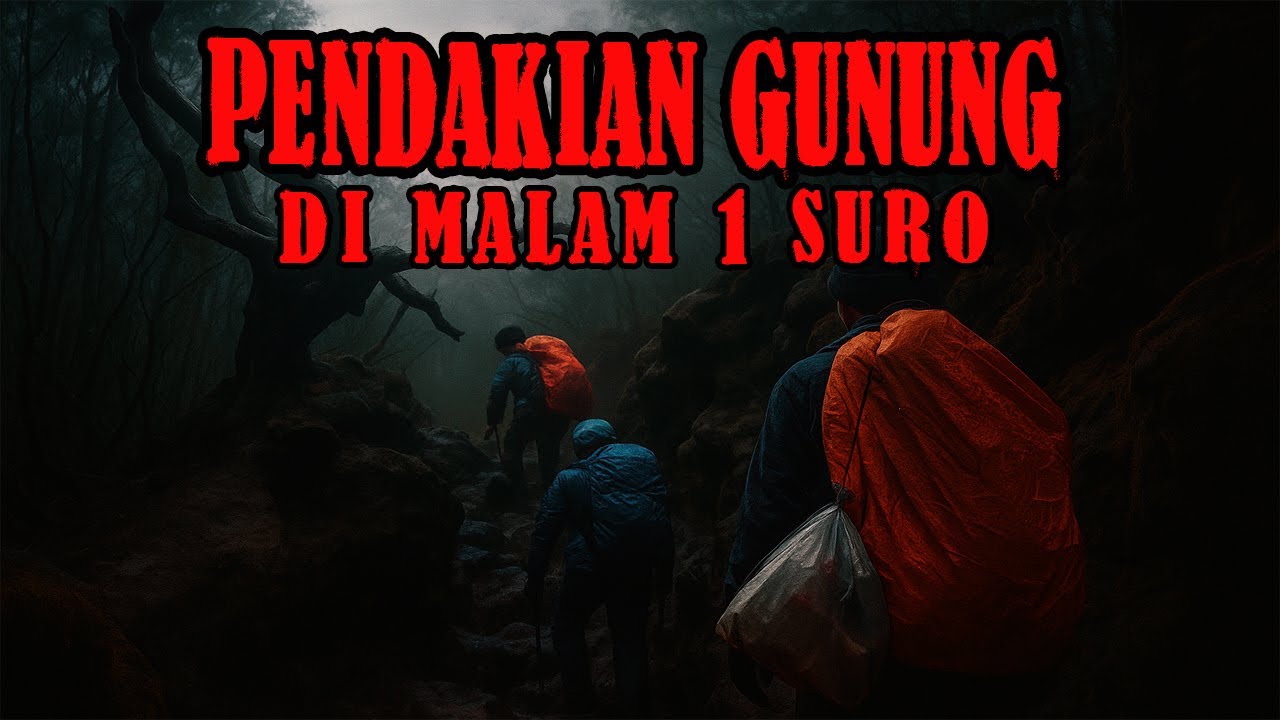 KEJADIAN HOROR DI PENDAKIAN GUNUNG MALAM SATU SURO KISAH MISTERI