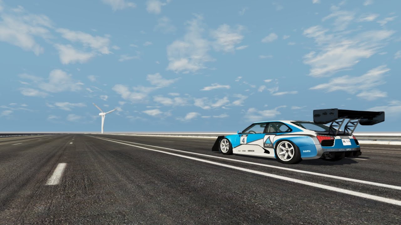 Driving to the End of A Massive Highway (SSRB) - BeamNG Drive Mods