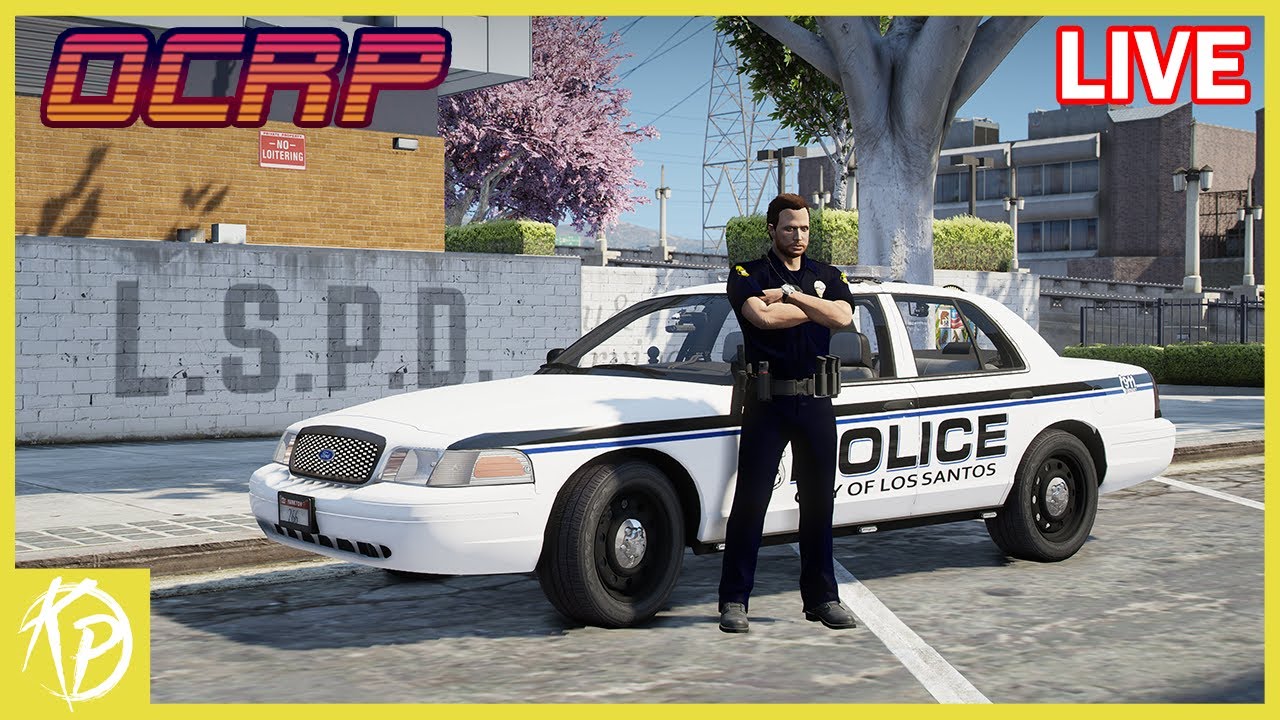 OCRP LEO LIVE - Bees, Girls and Speeders Invade Legion Square| GTARP