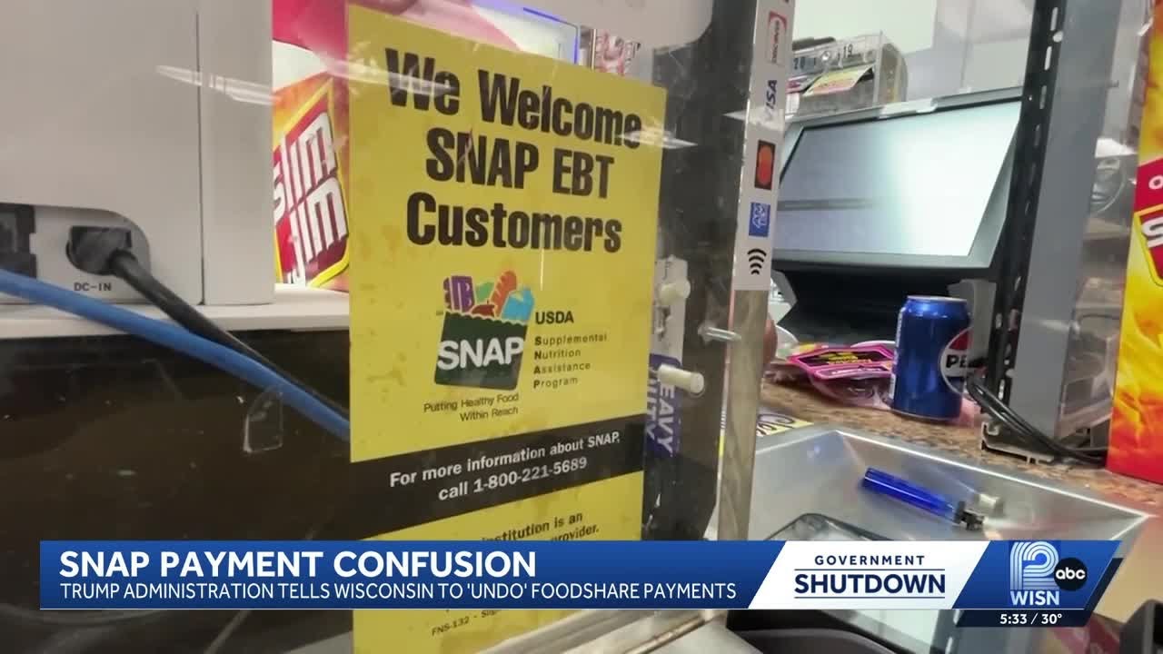 Trump administration tells Wisconsin to 'undo' FoodShare payments