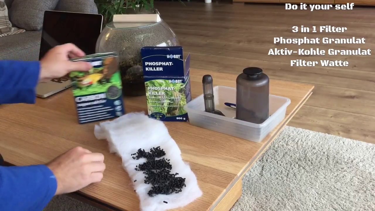 Do It Your Self Filter - 3 in 1 Filter für Meerwasser Aquarium für Tunze Comline® Multifilter 3168