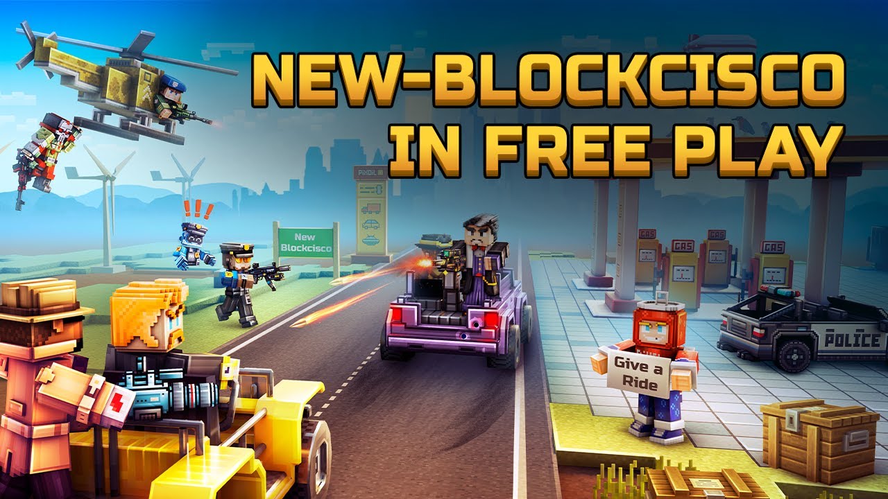 New-Blockcisco – Free Play Map | Pixel Gun 3D