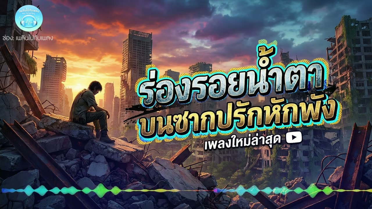 ร่องรอยน้ำตา บนซากปรักหักพัง