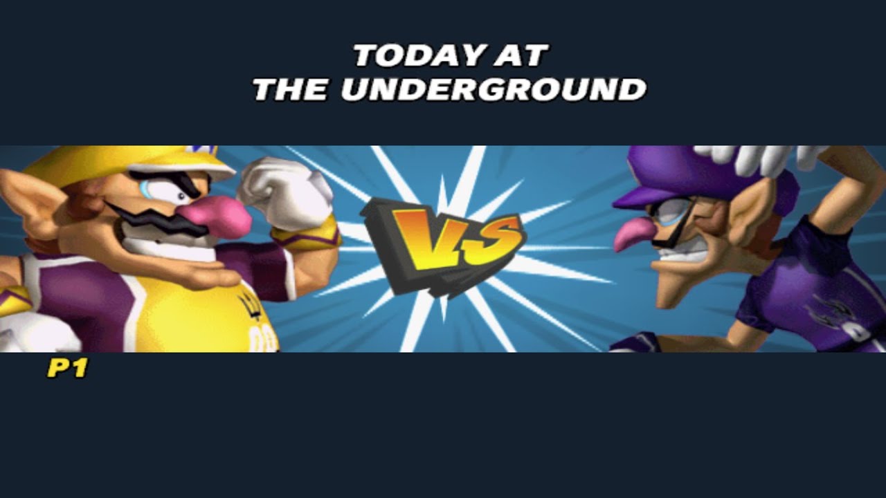 Super Mario Strikers | Wario vs Waluigi | The Underground