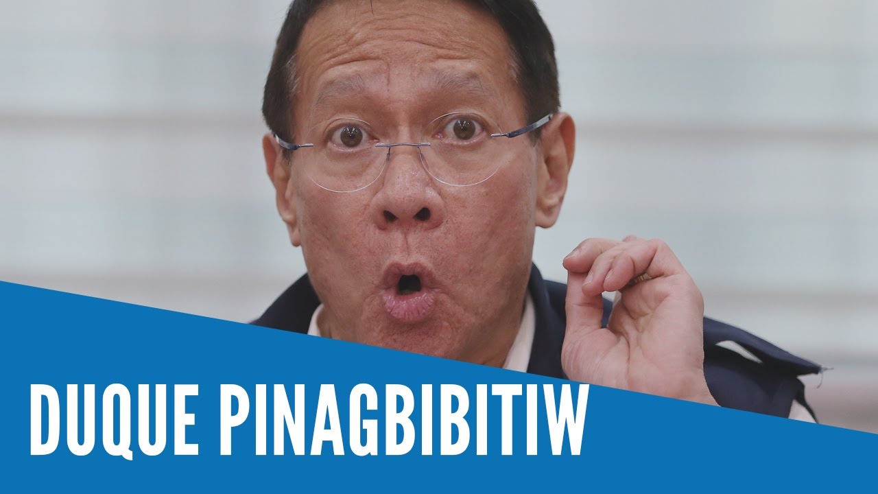 WATCH: Pagbibitiw sa puwesto ni DOH Sec. Francisco Duque III, hiniling