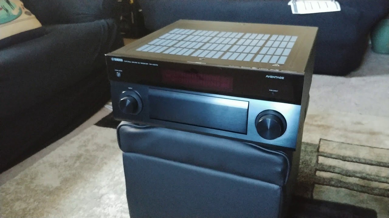 New Receiver Has Arrived! Yamaha Aventage RX-A3070 Unboxing And Overview