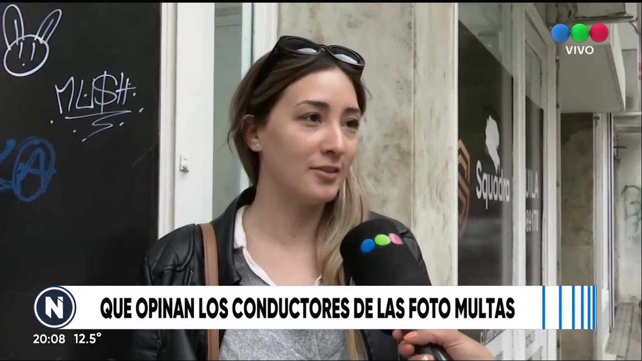 Que opinan los conductores de las foto multas - Telefe Rosario