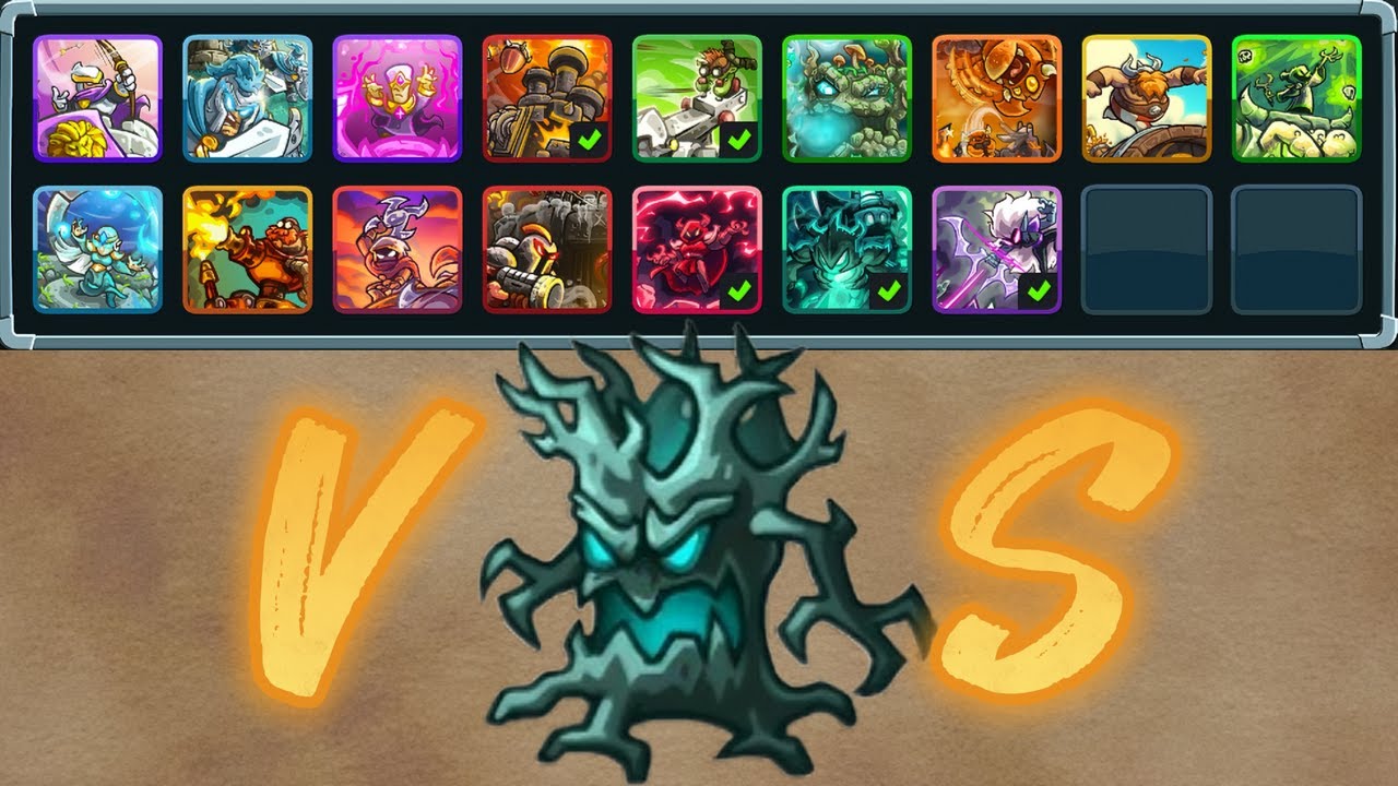 What tower can defeat Deathwood？ Kingdom Rush 5 Alliance Undying Fury！王國保衛戰5 支線 不滅狂怒 什麼防衛塔可以打敗怪異朽木呢？