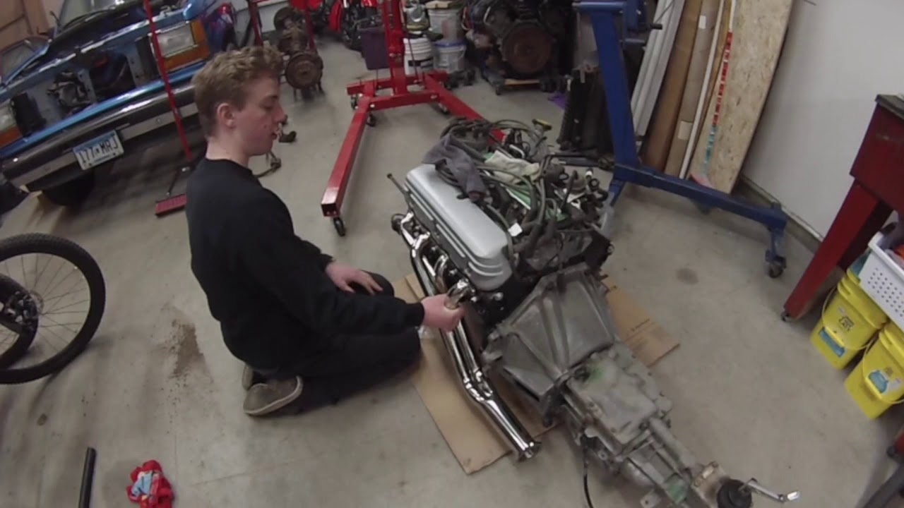 Ranger V8 Swap - Episode 2 - Engine install