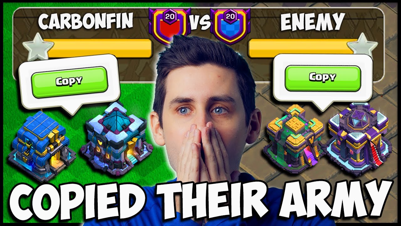 I COPIED My Opponents Army To HIT THEIR Base in War... Did it Work?