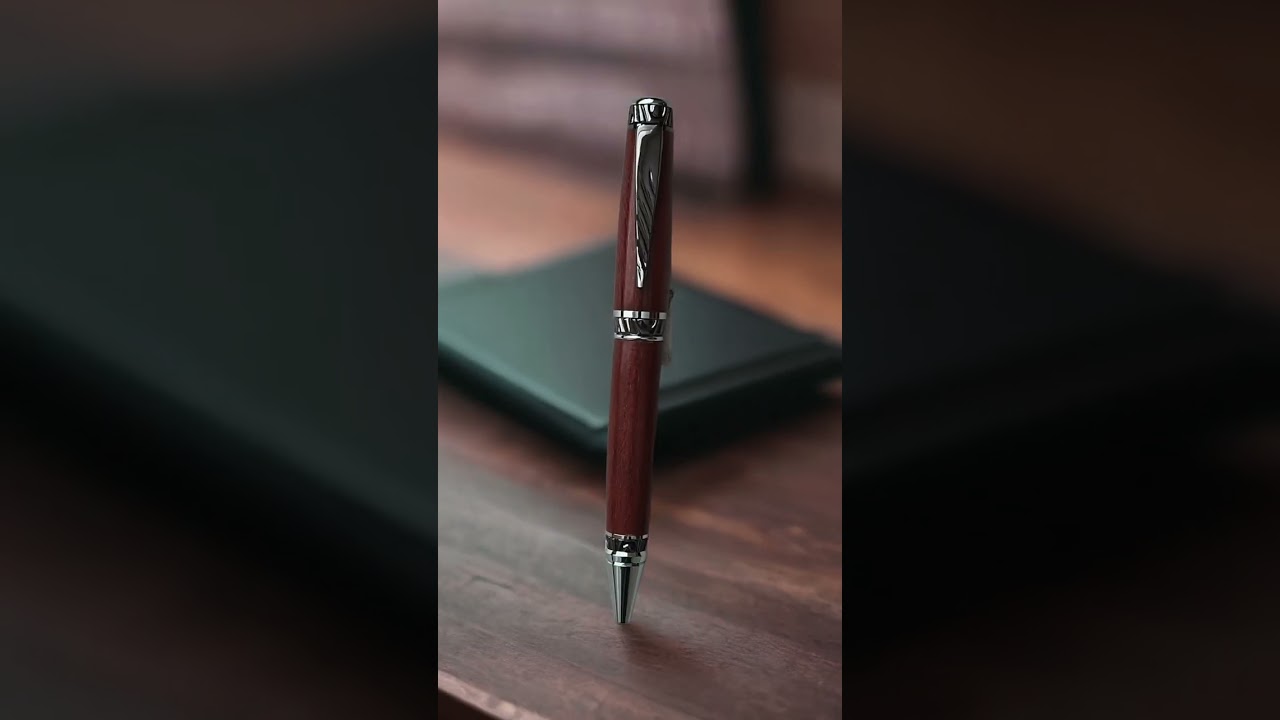 Discover the beauty of our handmade pens crafted from exotic wood and acrylic materials!