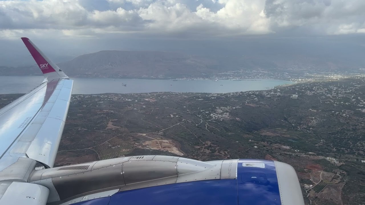 Sky Express Airbus A320neo Chania (CHQ) - Athens (ATH)