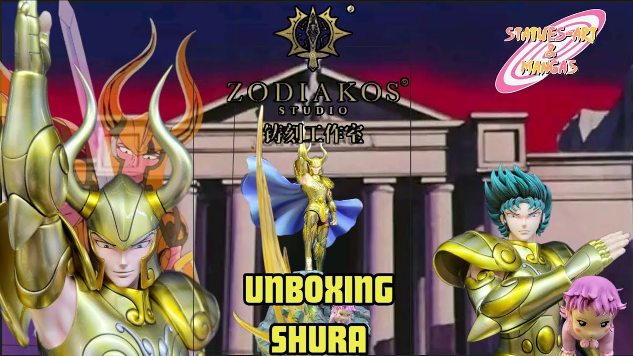  ♑️UNBOXING 4K SHURA DE ZODIAKOS STUDIO ♑️