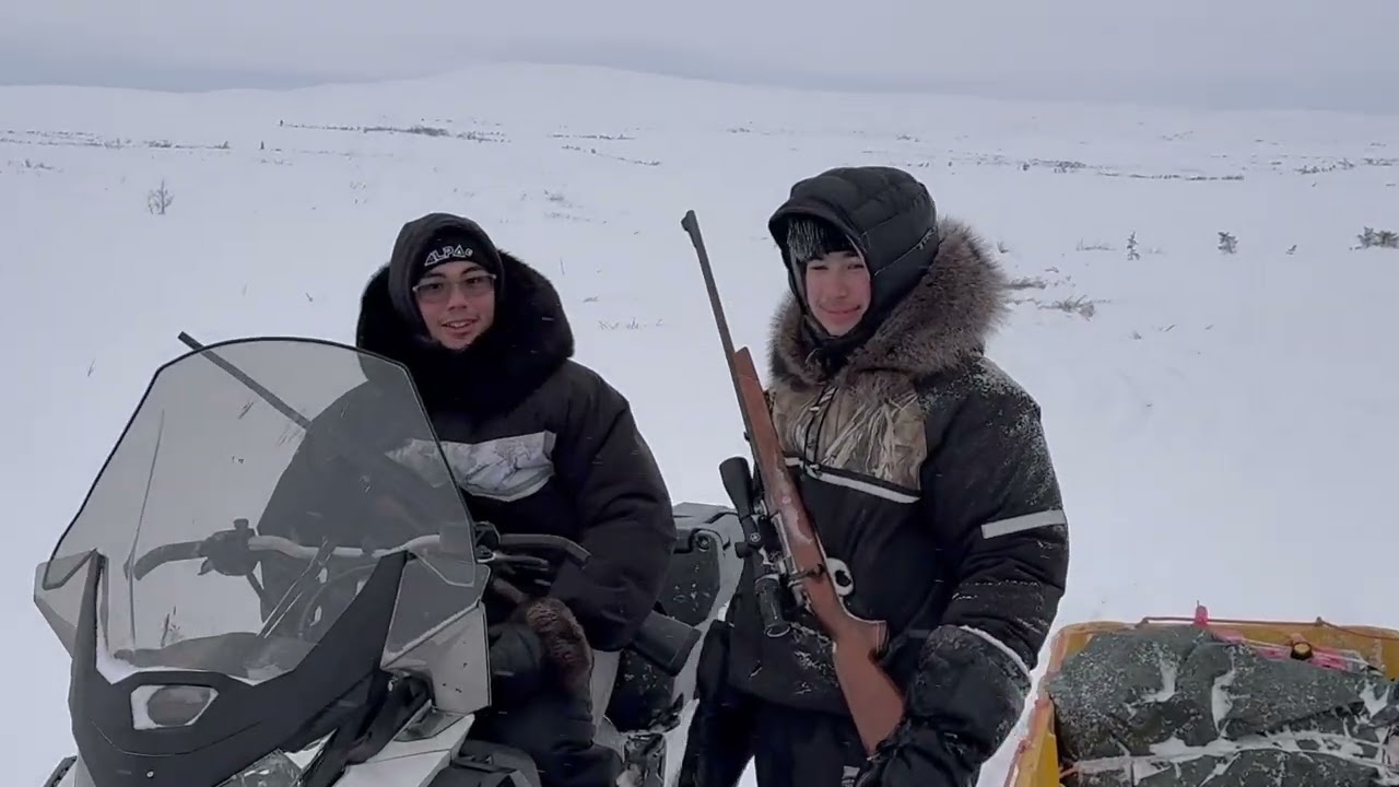 First caribou hunt this winter