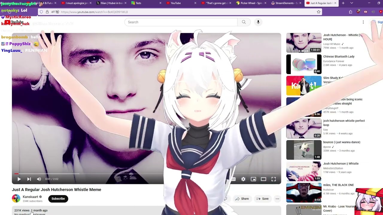 Full VOD 1-6-24 Filian 🥝YOU LAUGH, YOU LOSE today! For stream I bought bowling pins, stilts