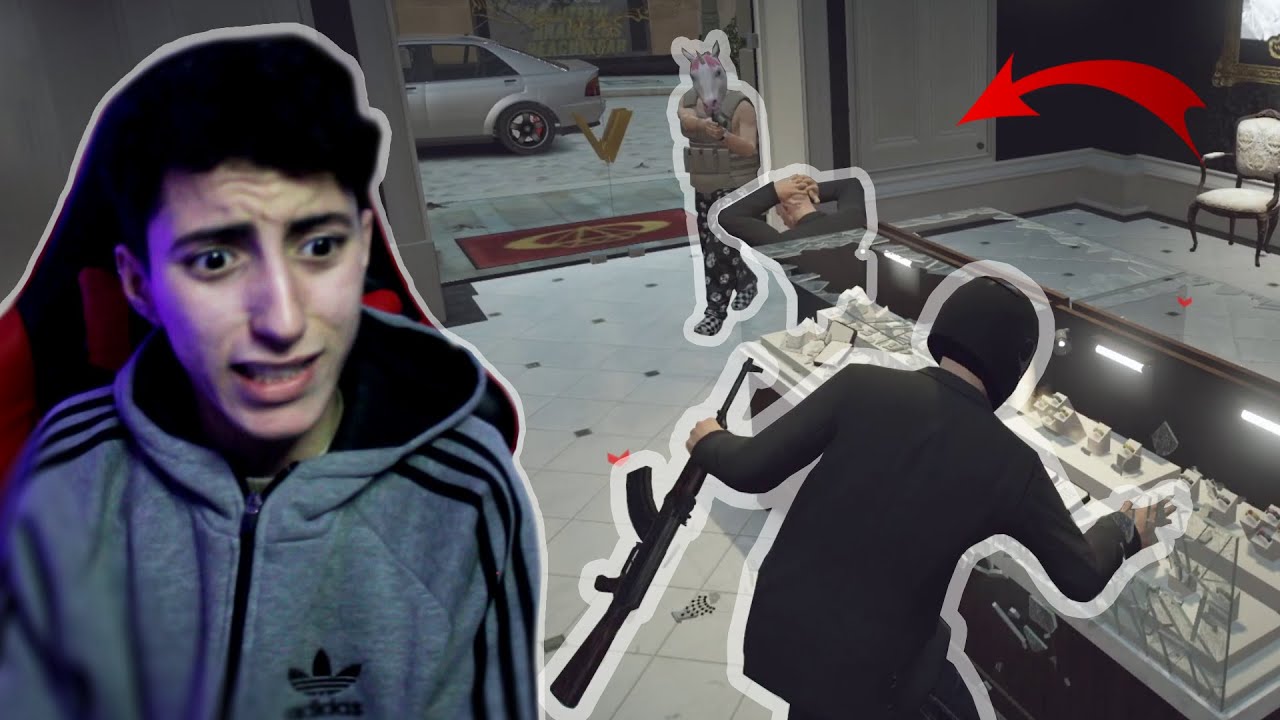 GTA V RP | 💍 سرقنا محل المجوهرات والنهاية كانت خطيرة