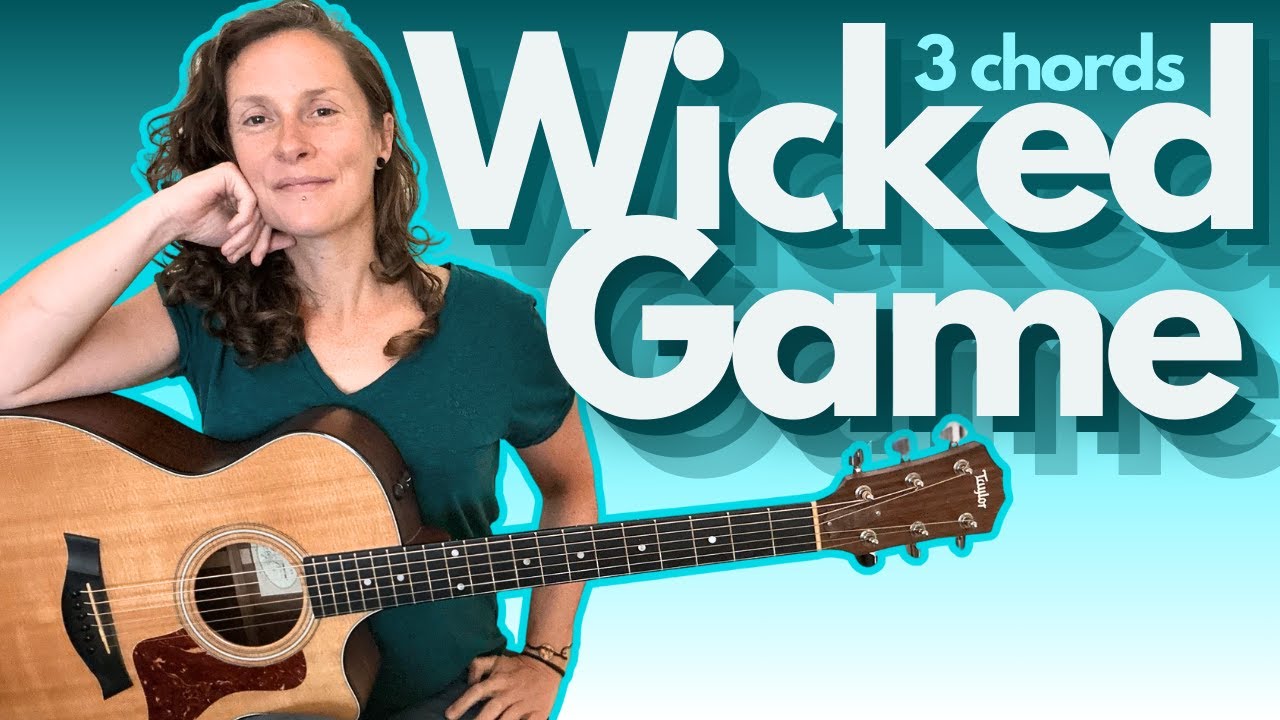 Изучите WICKED GAME от Криса Айзека — 3 аккорда для акустической гитары