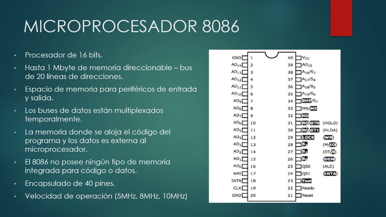 Dise&ntilde;o, Implementaci&oacute;n del Microprocomputador con los microprocesadores 8085 y 8086