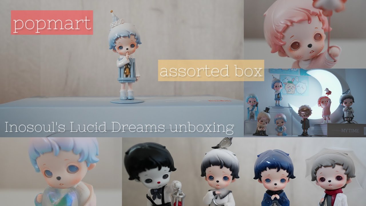 【POPMART】新作inosoul‘s Lucid Dreamsシリーズアソートボックス開封/壁を少しだけ模様替え