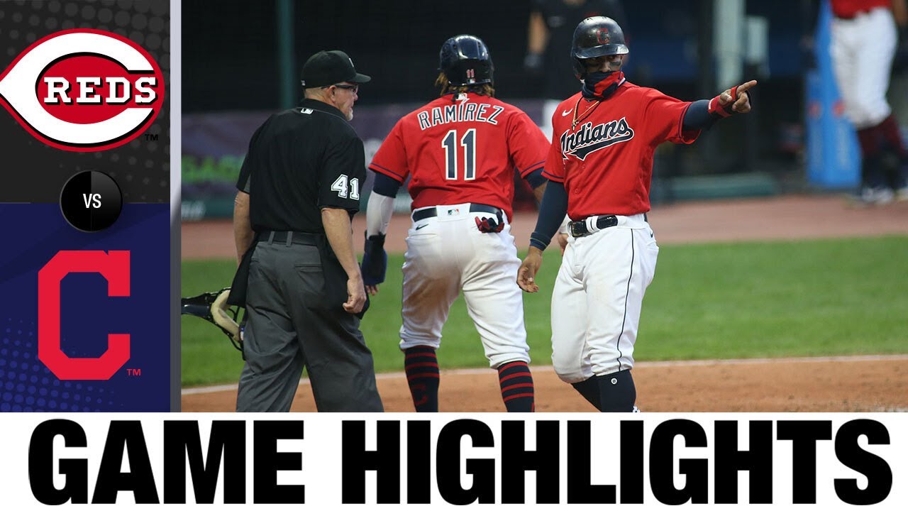 A 10-run 7th inning lifts Indians in 13-0 win | Reds-Indians Game Highlights 8/6/20