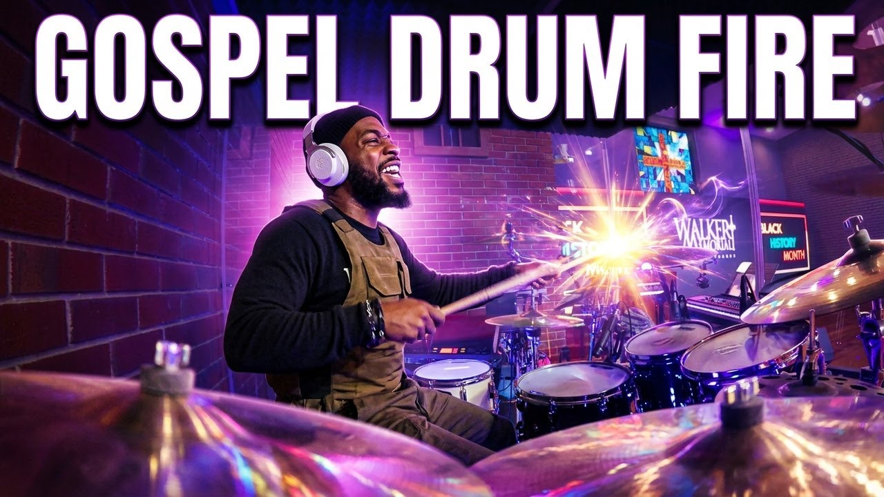 Lift Him Up (Remix) | Gospel Praise Drum Cover 🥁🔥