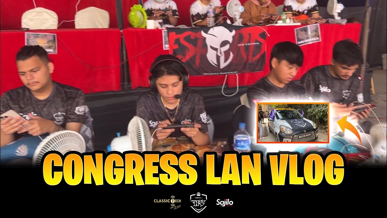 NEPALI CONGRESS LAN EVENT VLOG @HighVoltageNepal
