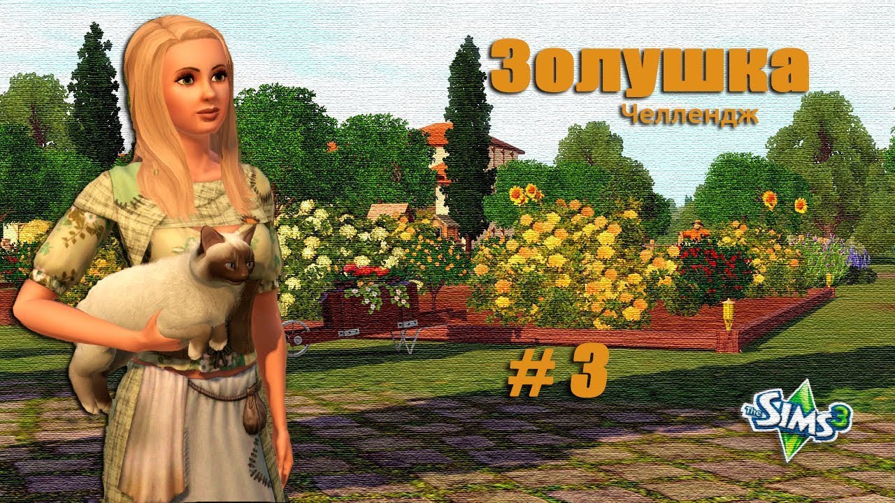 The Sims 3. Золушка (Челлендж) # 3. Их много, я одна