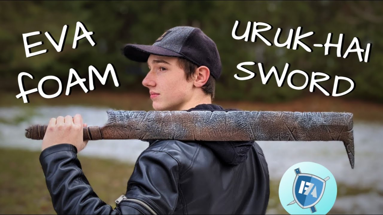 How To Make An URUK-HAI SWORD Out Of EVA FOAM | with The Foam Armory