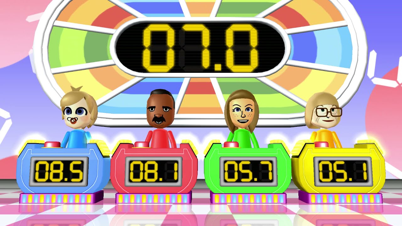 Wii Party Minigame Modern. Daisy Vs Andy Vs Abby Vs Nelly. ( Master CPU )