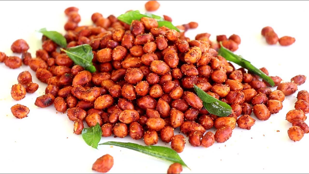 Fried Peanut Recipe -  Spicy Groundnut Fry Recipe