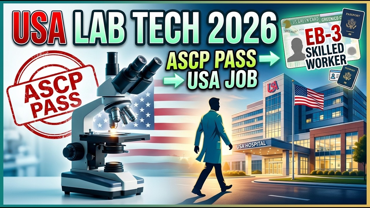 Работа в лаборатории в США? ASCP, лицензия и зарплата: разъяснения.