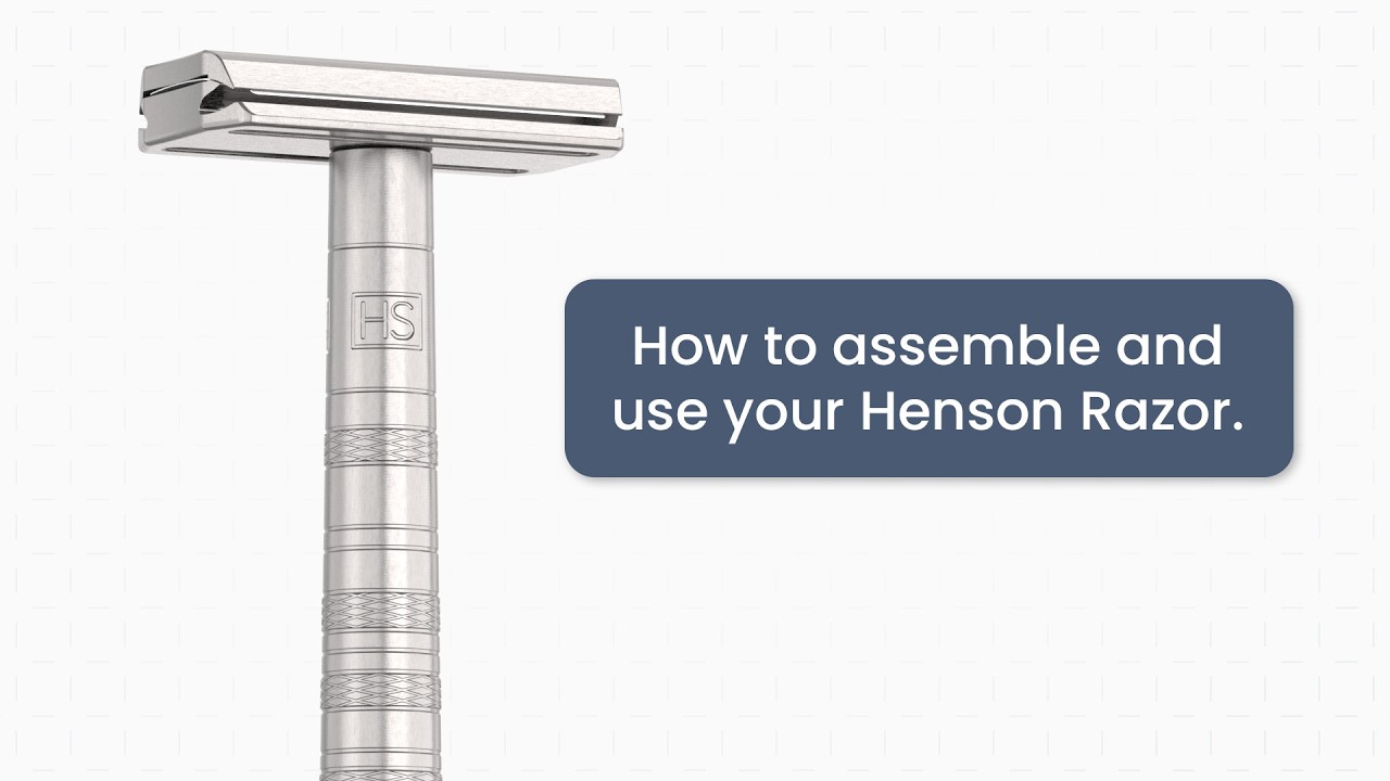 How To Assemble And Use Your Henson Razor