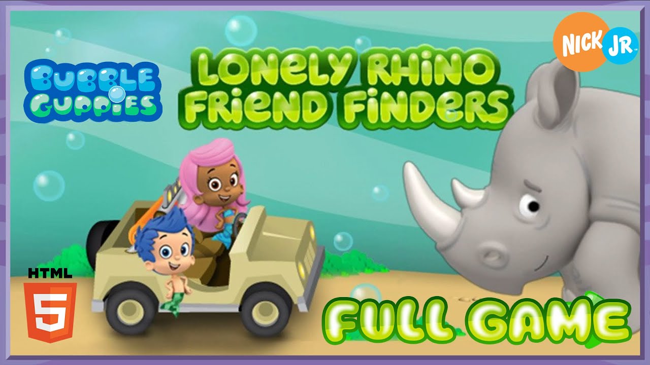 Bubble Guppies™: Lonely Rhino Friend Finders (HTML5) - Nick Jr. Games