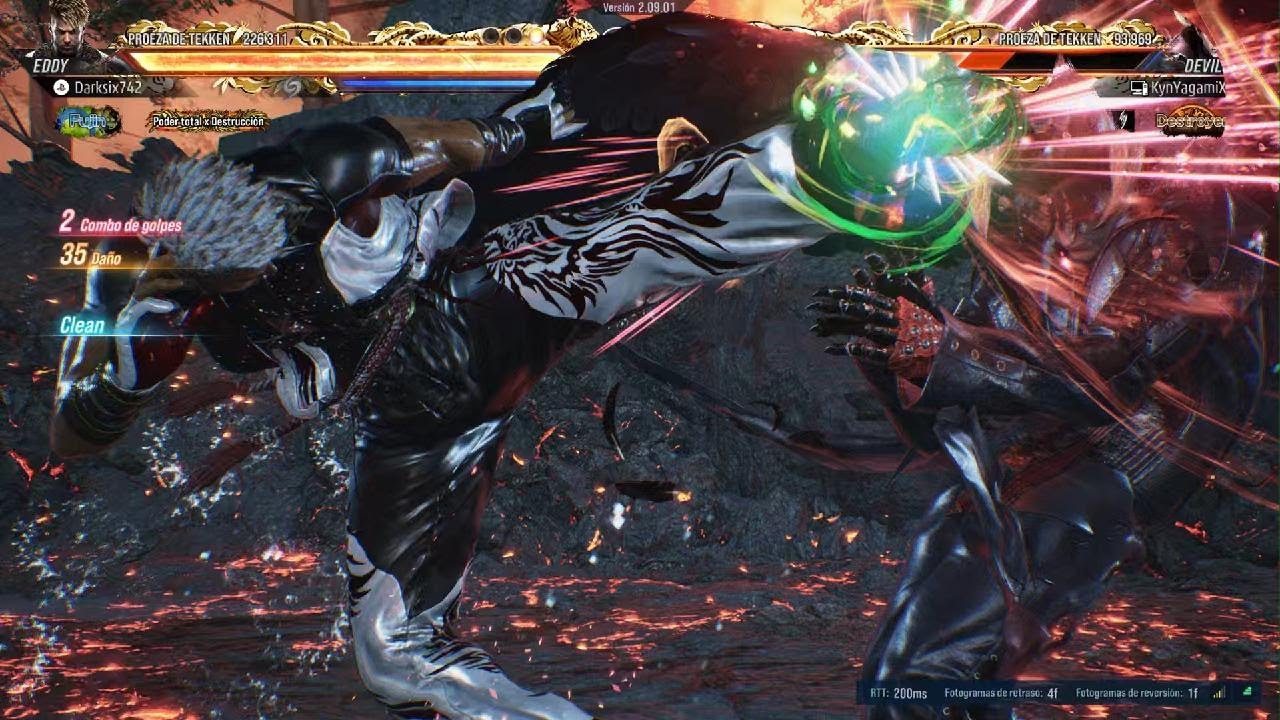 Darksix742 eddy gordo vs kymyagamyx Devil jin
