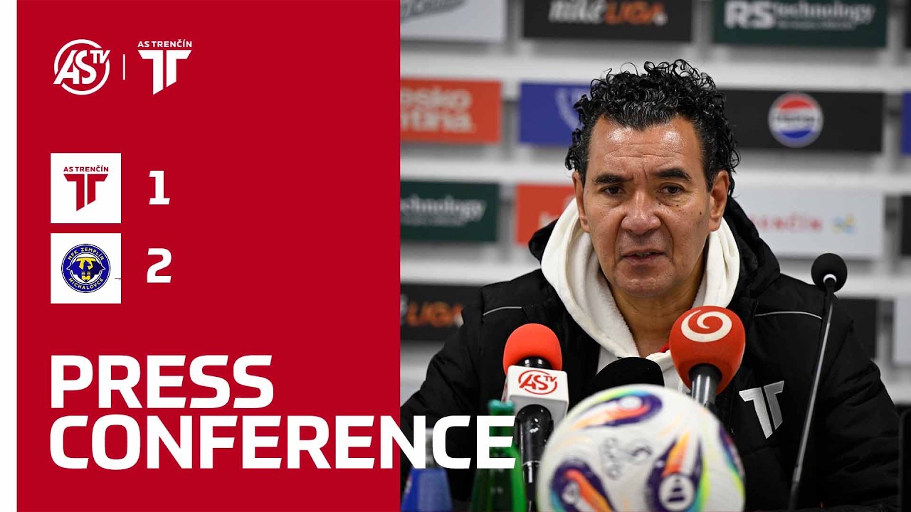 NIKÉ LIGA | Press conference | Ricardo Moniz | AS Trenčín - MFK Zemplín Michalovce 1:2 (0:0)