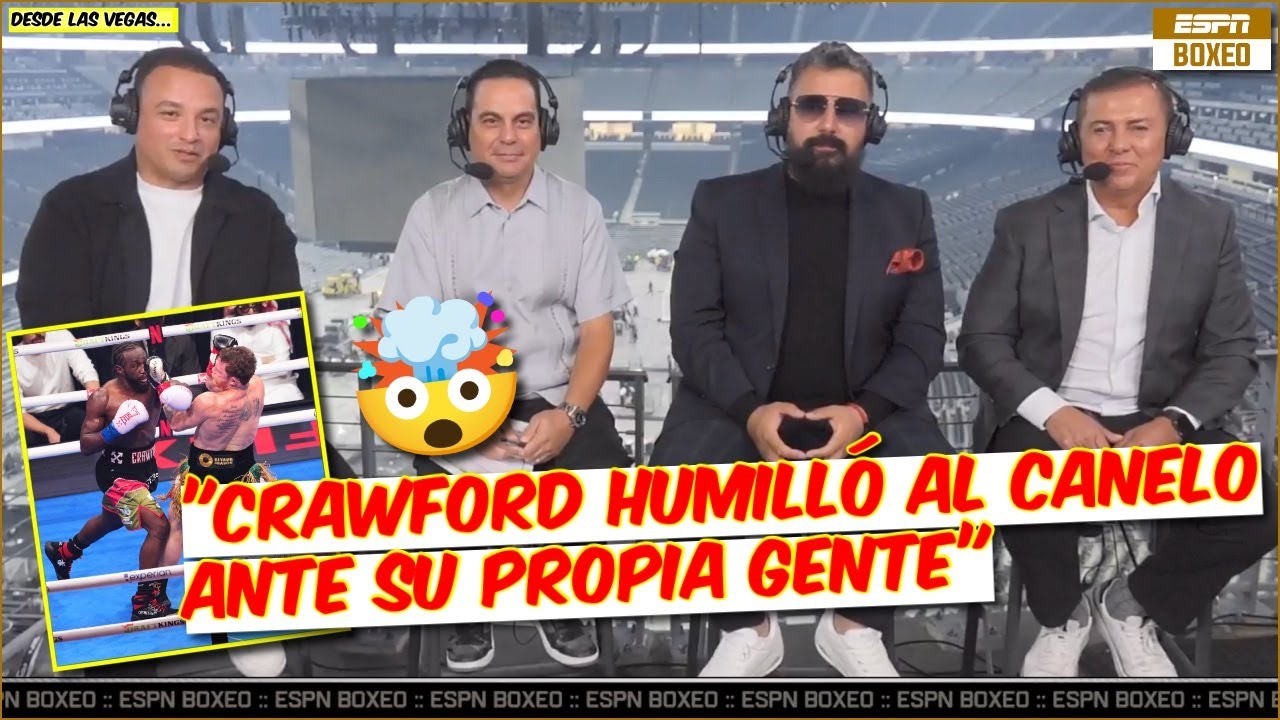 Terence Crawford HUMILLÓ al CANELO ÁLVAREZ en el FIN de SEMANA de MÉXICO | ESPN Boxeo
