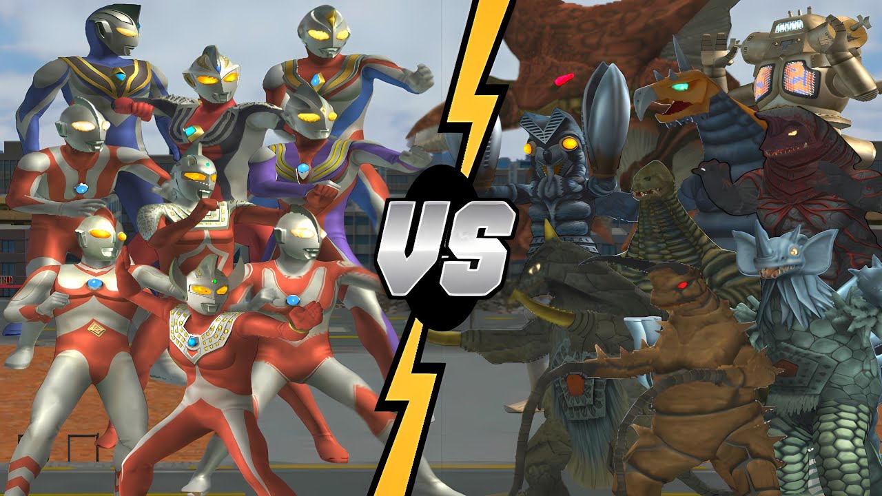 ウルトラマン TARO VS GUDON, ULTRAMAN 80 VS TYRANT, JACK VS BEMSTAR, ULTRASEVEN VS REDKING #ウルトラマン #kaiju 