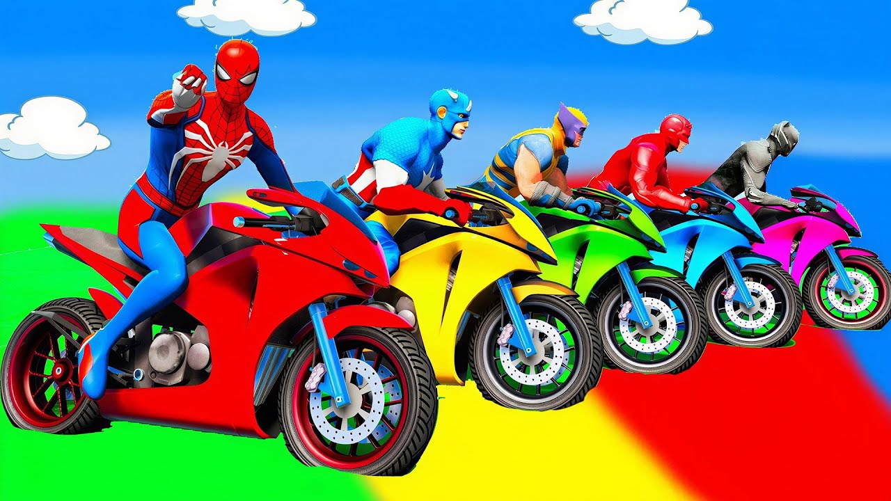 الرجل العنكبوت انقاذ باتمان Spider-Man Rescue batman vs iron man vs venom funny Game GTA 5 superhero