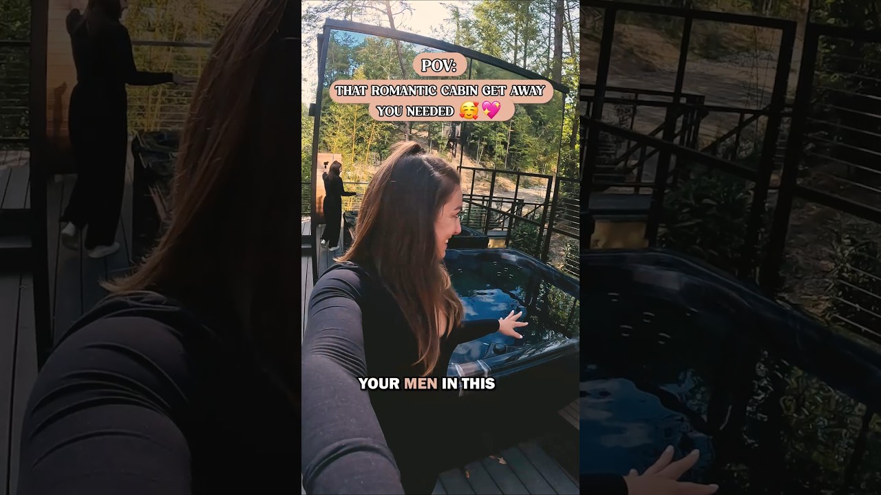 That Cabin Couples Get-Away you always dreamed of @stellararesort in Tennessee 😌💕