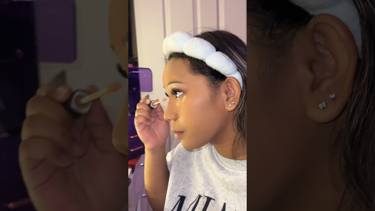 First high school picture day makeup #makeup #makeuptutorial #tutorial #shortvideo #shorts