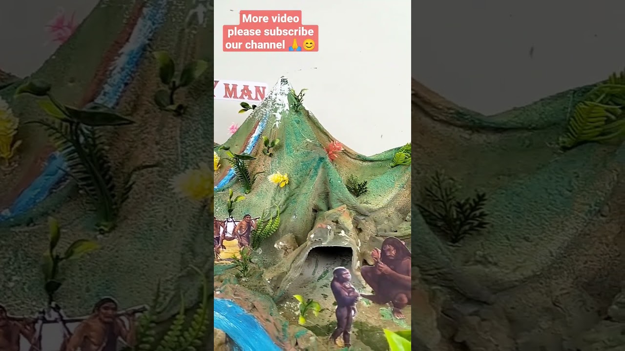 EARLY MAN 3D MODEL #earlyman #shorts #projectsolution