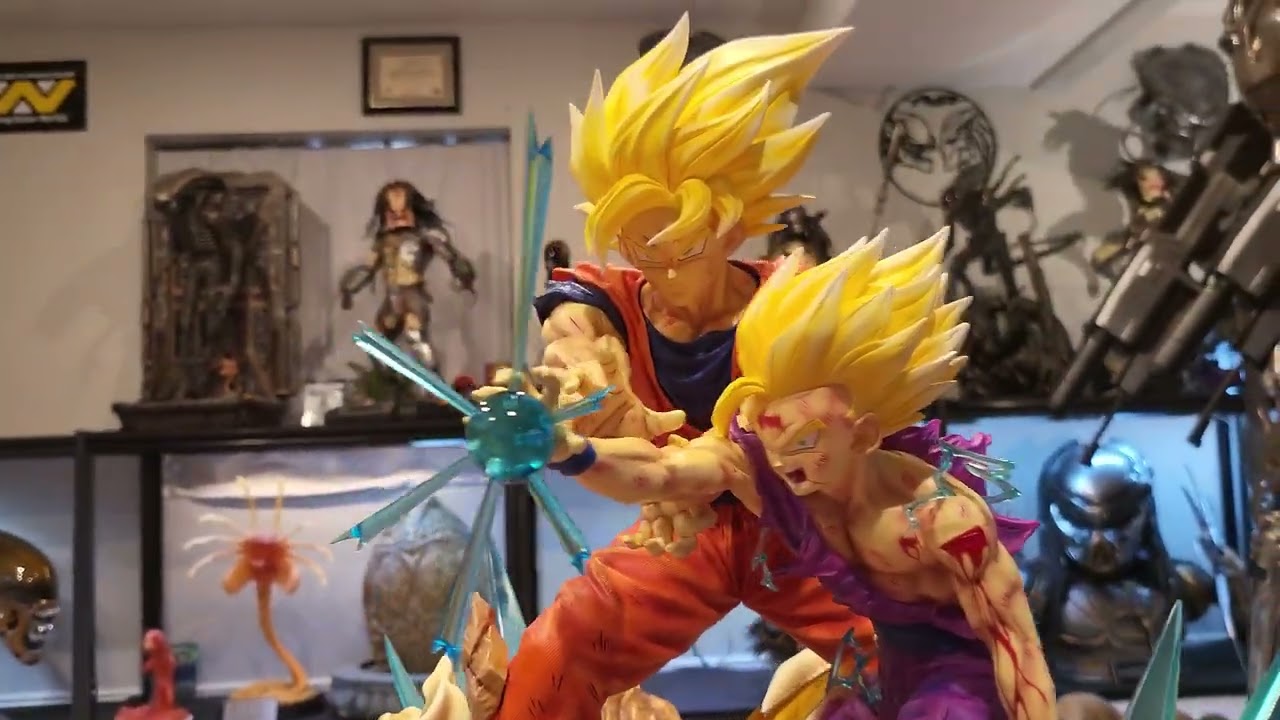 DBZ KDC Gohan 1 Arm Kamehameha 1/4 Statue Review
