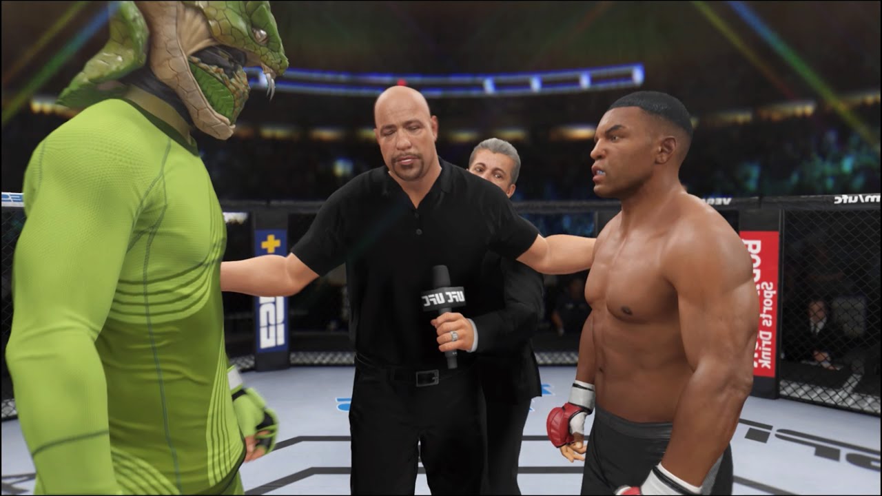 Mike Tyson vs. Kaa Snake - EA Sports UFC 4 - Boxing Club 🥊