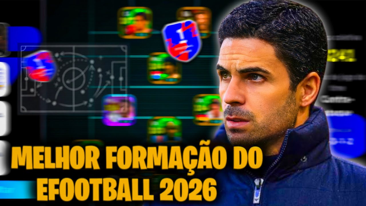A MELHOR FORMA&Ccedil;&Atilde;O PARA O CONTRA ATAQUE NO EFOOTBALL MOBILE 2026