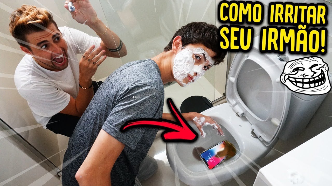 COMO IRRITAR SEU IRMÃO!! - TROLLANDO MEU IRMÃO [ REZENDE EVIL ]